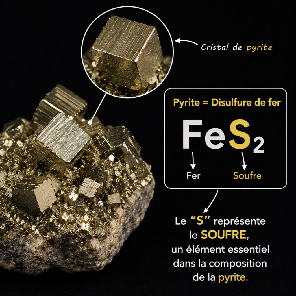 Soufre Pyrite