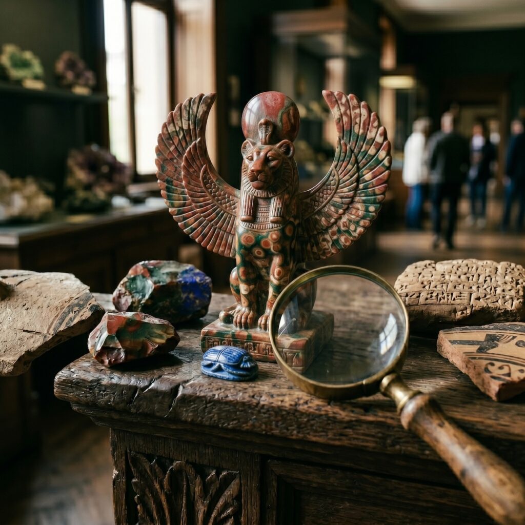 Statuette Antique en Jaspe
