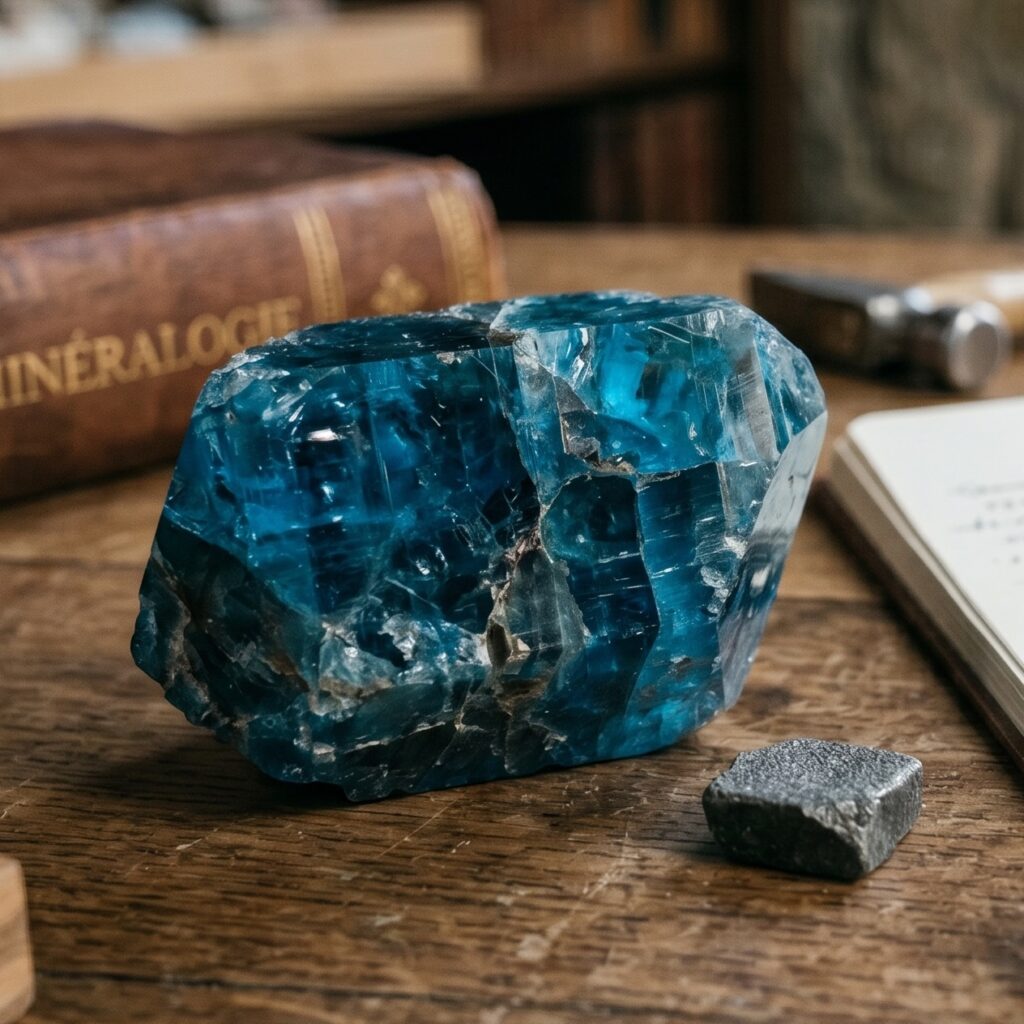 Apatite bleue