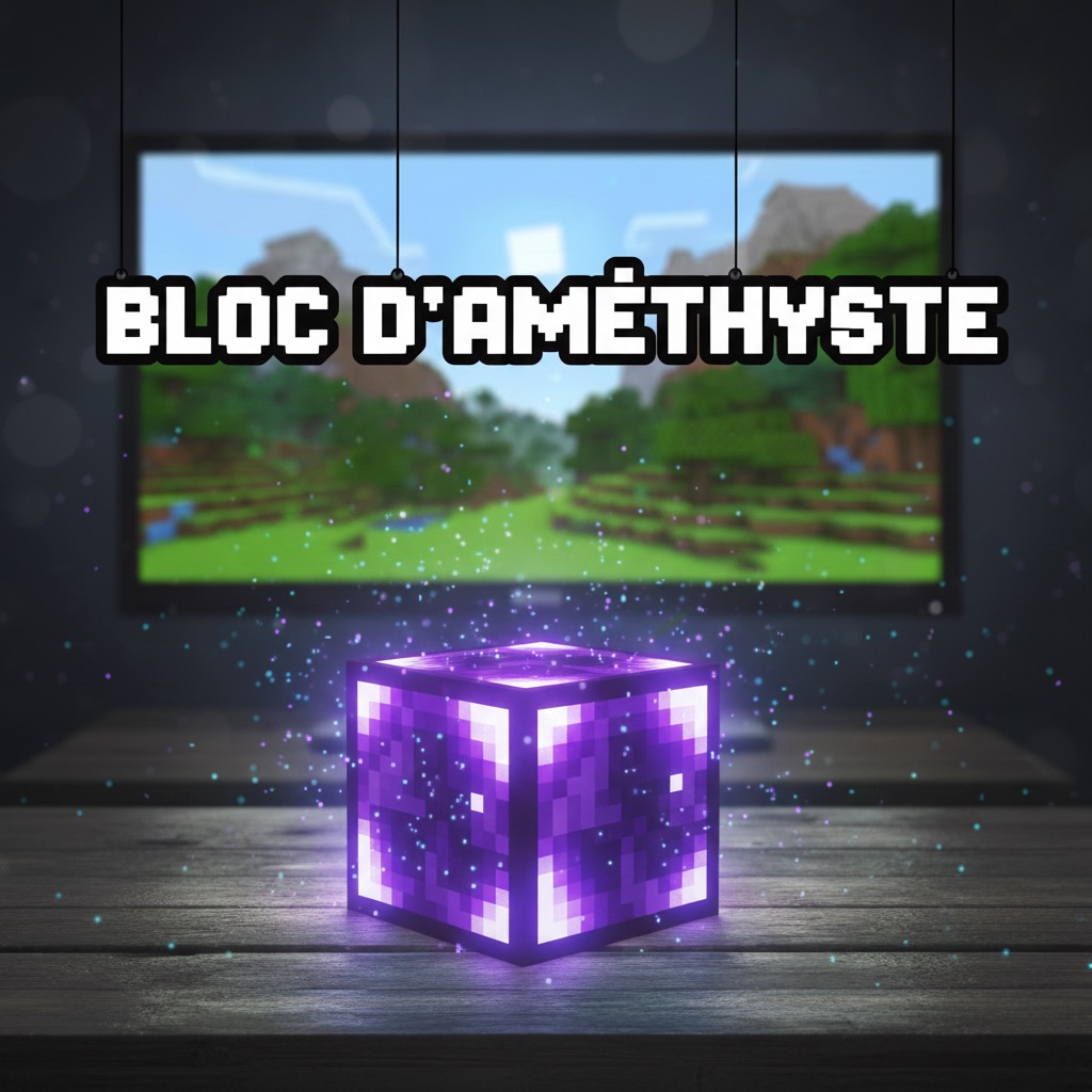bloc d'Améthyste