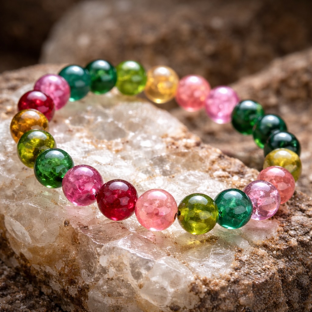 Bracelet en tourmaline