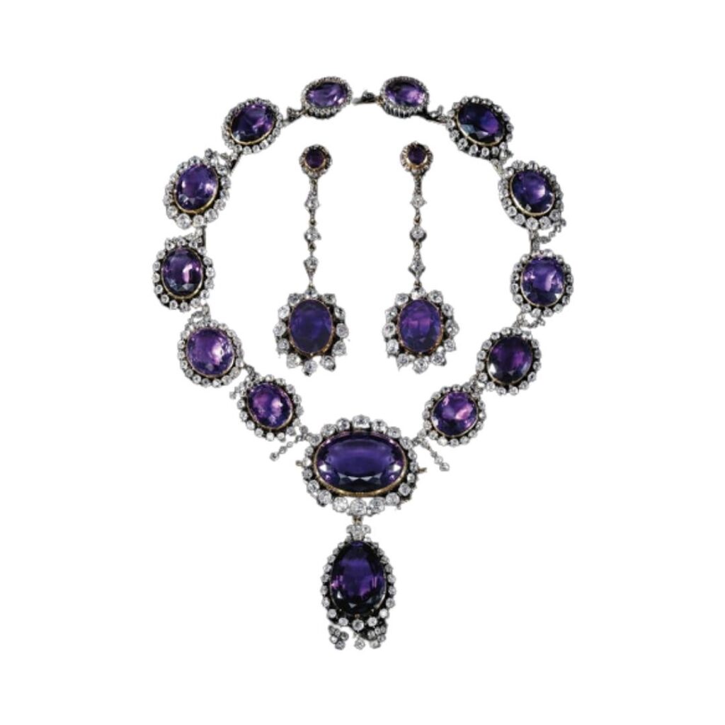 Collier d'Amethyste