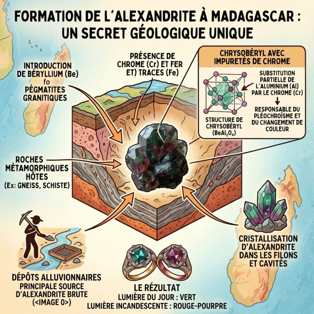 La Formation de l'Alexandrite