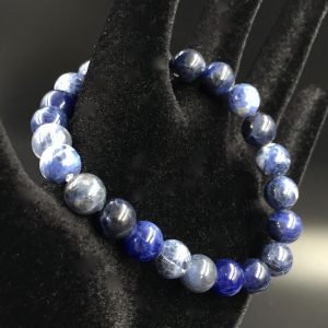 Bracelet en sodalite « perles de 8mm »