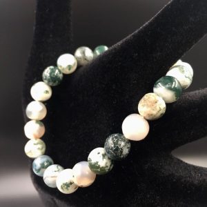Bracelet en jaspe arbre « perles de 8mm »