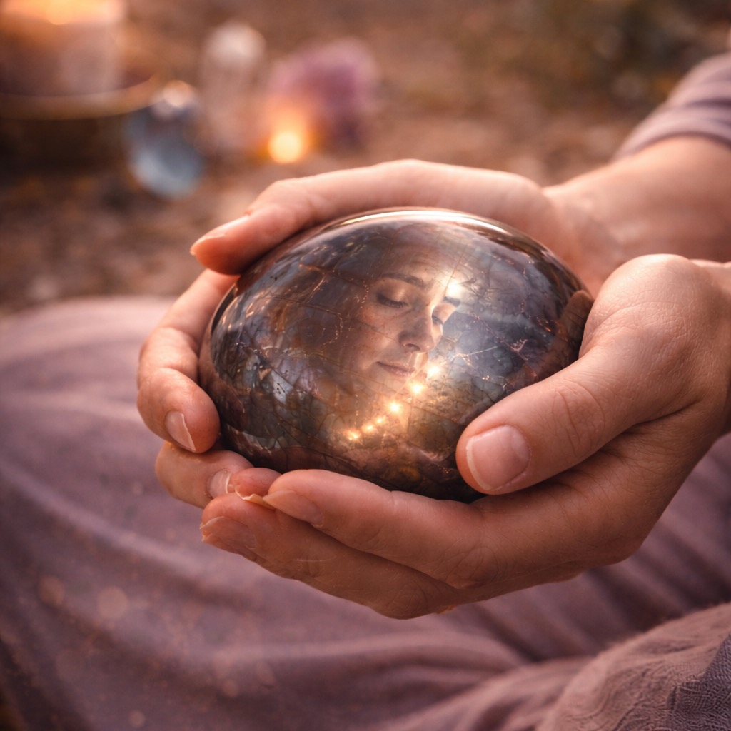 La pierre comme miroir interieur