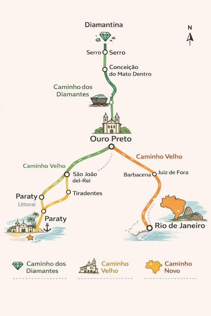 la route Royale du Brésil