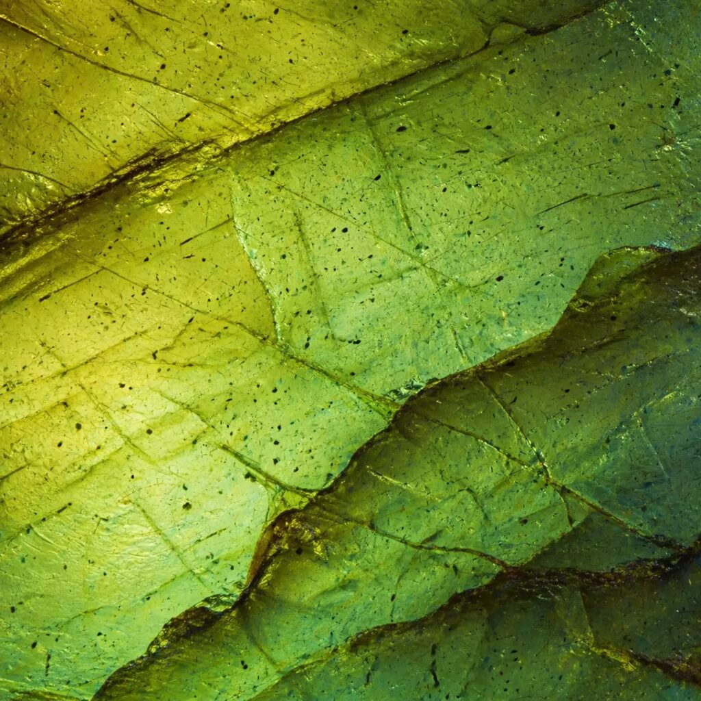 Labradorite verte