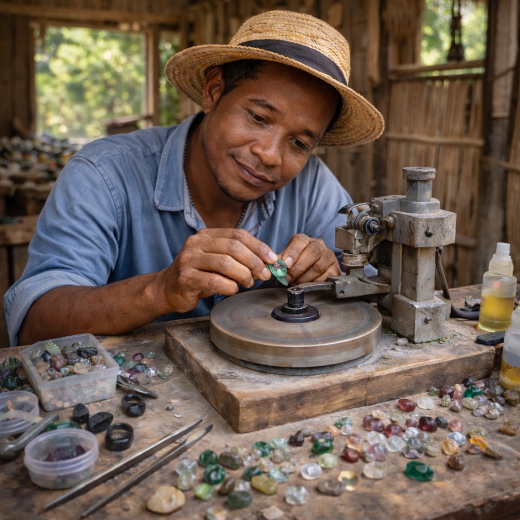 Lapidaire Malgache Pierres Précieuses