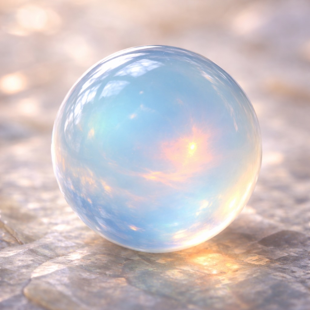 Opalien verre de Synthese