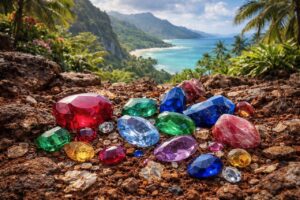 Pierres Précieuses, l'île aux gemmes