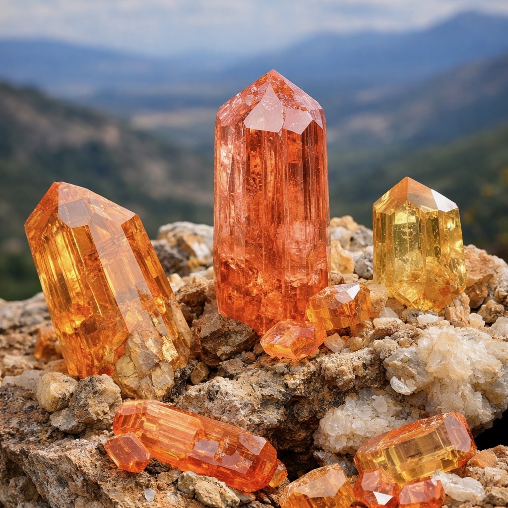 Topaze Impériale du Brésil