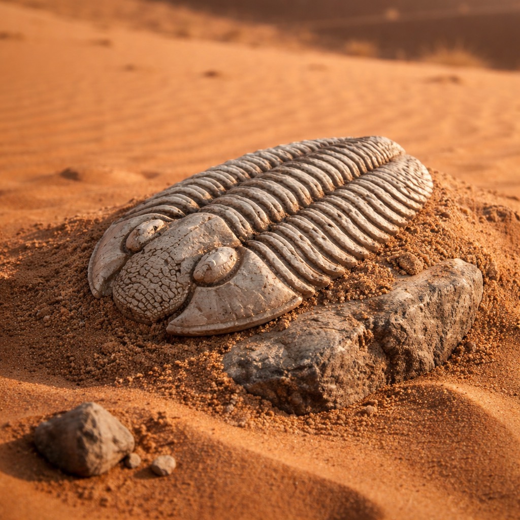 Trilobite Fossile Flexicalymene